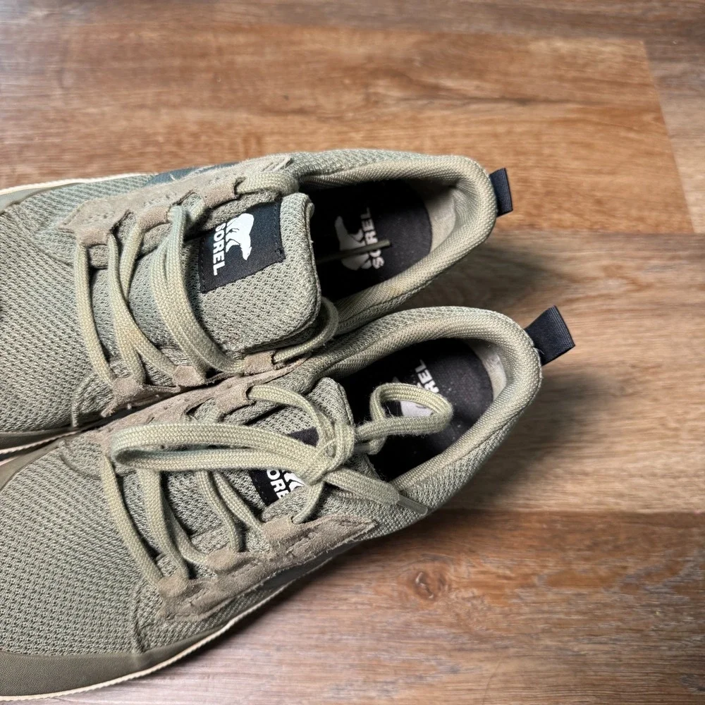 Sorel Out N About III Low 2019631-397 Sneakers Womens 9.5 Green Waterproof Shoes